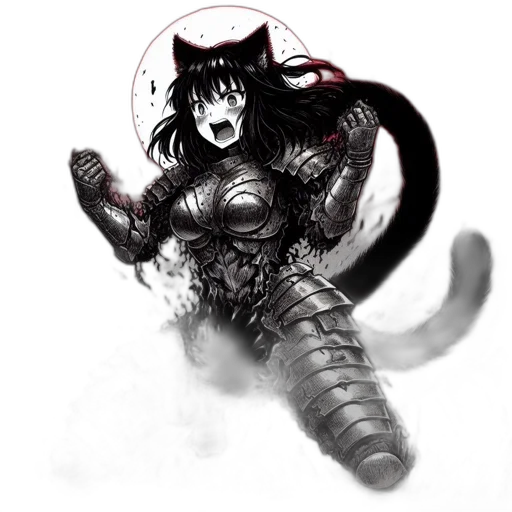 weapon, sword, dragon, creature transparent PNG cut-out