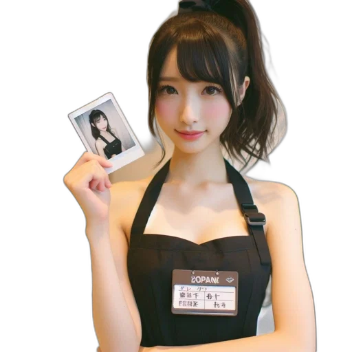 staff, dress, face, robot transparent PNG cut-out