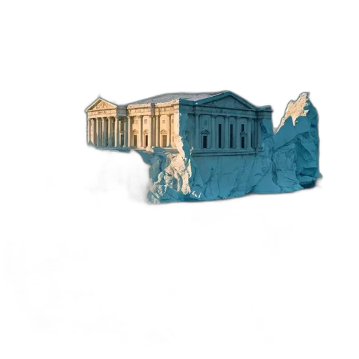 building, dress, concept art, 3d render transparent PNG cut-out