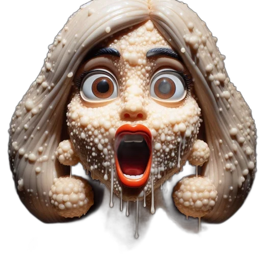 face, mask, creature, food transparent PNG cut-out
