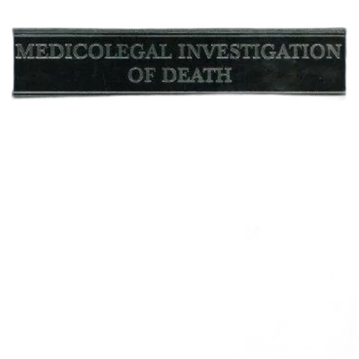 cover, spitz, fisher, medicolegal transparent PNG cut-out