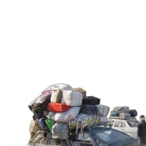 robot, car, jacket, weapon transparent PNG cut-out