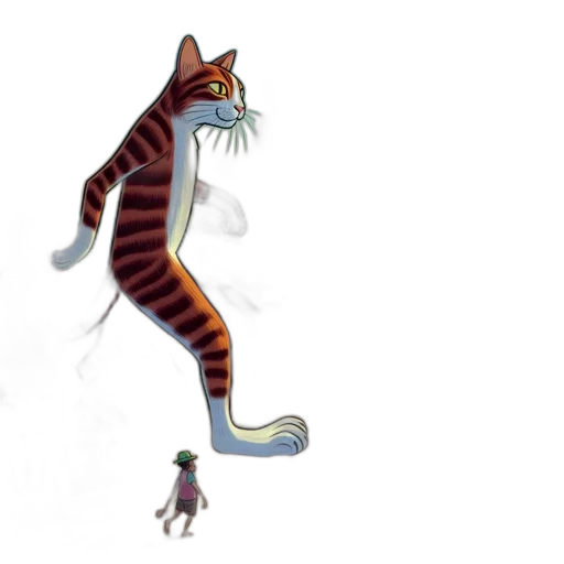 creature, animal, staff, concept art transparent PNG cut-out
