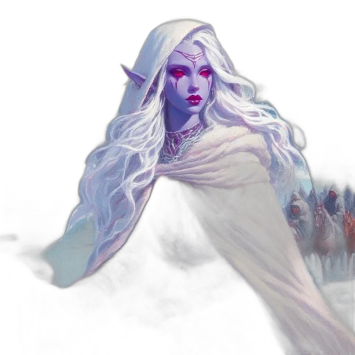 fantasy art, concept art, watercolor, comic book art transparent PNG cut-out