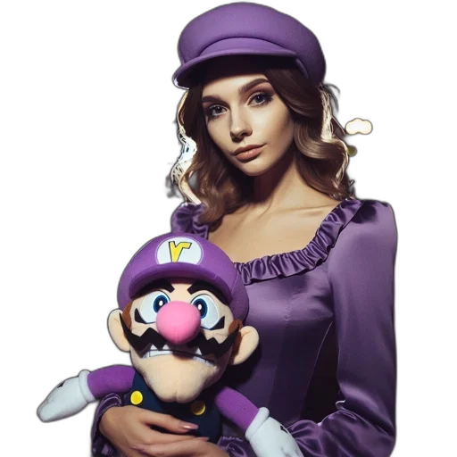 hat, dress, staff, crown transparent PNG cut-out