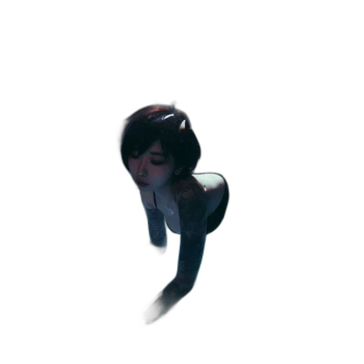 creature, hair, animal, robot transparent PNG cut-out