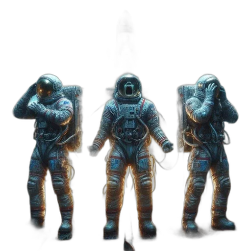 mask, robot, jacket, concept art transparent PNG cut-out
