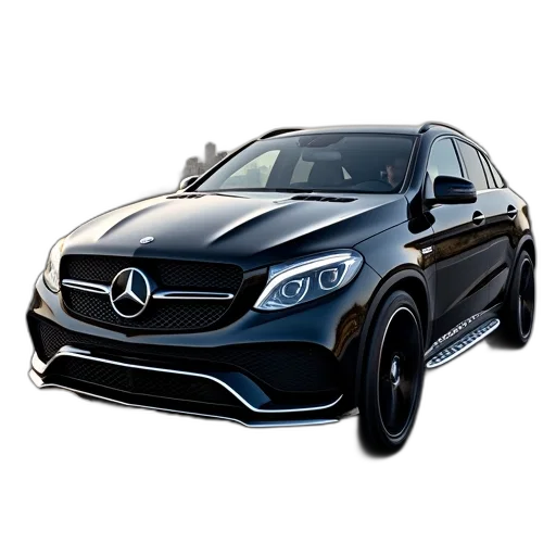 car, 3d render, photorealistic, used transparent PNG cut-out