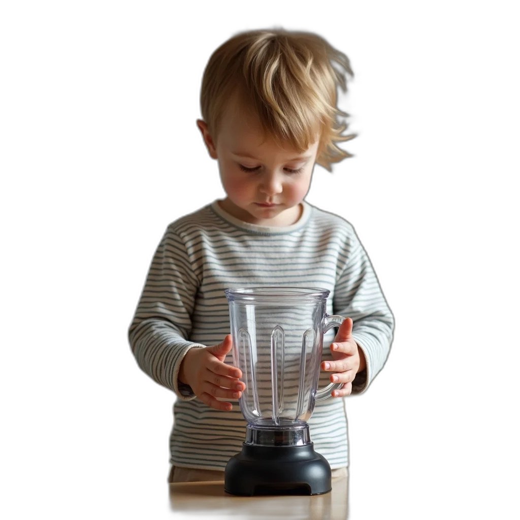 bottle, young, child, standing transparent PNG cut-out