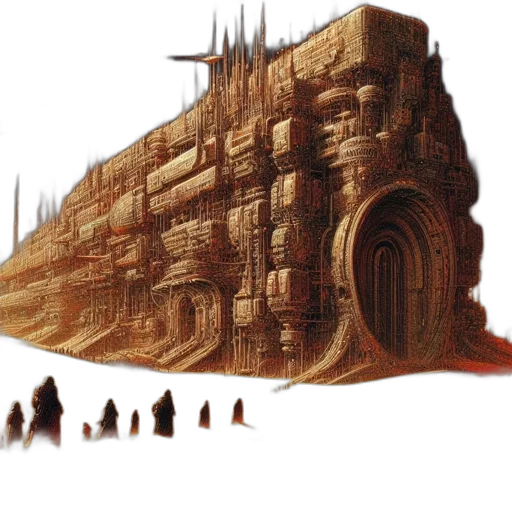 building, car, hair, robot transparent PNG cut-out