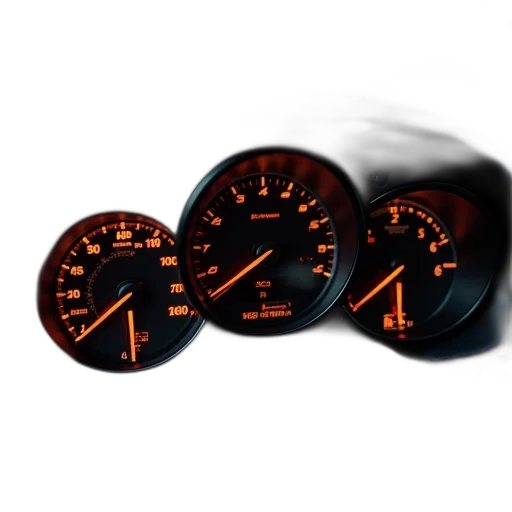 car, gauge, gauges, porsche transparent PNG cut-out
