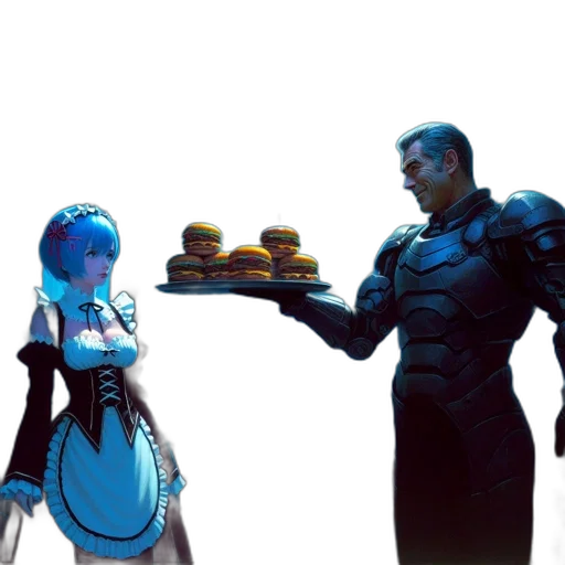 food, robot, weapon, concept art transparent PNG cut-out
