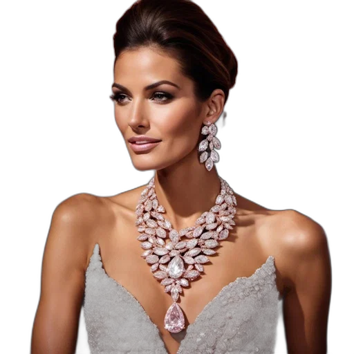 jewelry, woman, luxurious, attire transparent PNG cut-out