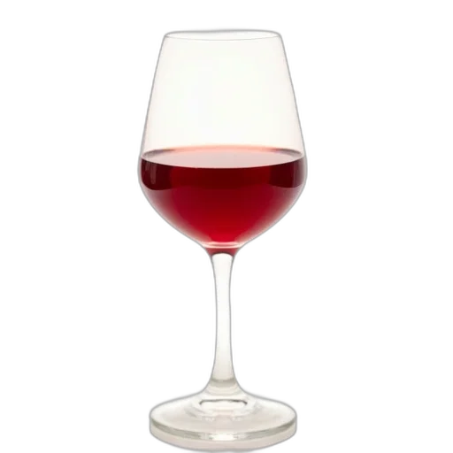 bottle, food, red, glass transparent PNG cut-out