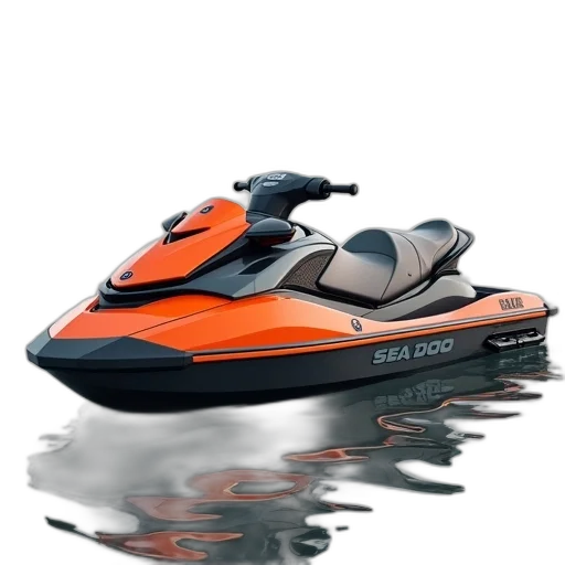 3d render, sea, doo, pwc transparent PNG cut-out