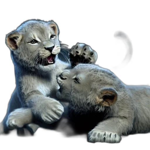 animal, concept art, 3d render, photorealistic transparent PNG cut-out