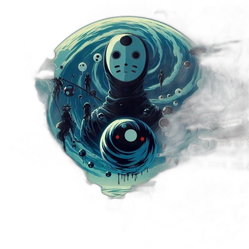 mask, robot, face, creature transparent PNG cut-out