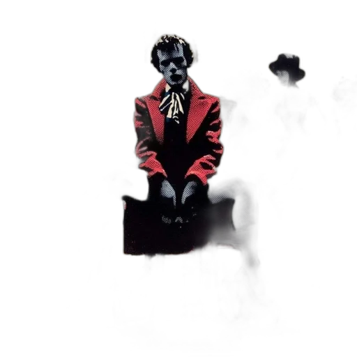 jacket, robot, concept art, 3d render transparent PNG cut-out