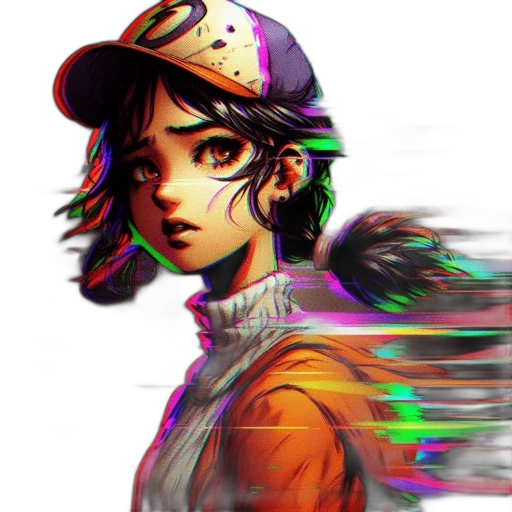 hat, face, jacket, robot transparent PNG cut-out