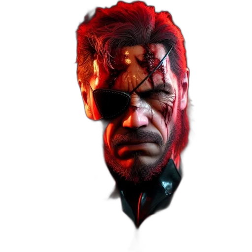 face, mask, weapon, jacket transparent PNG cut-out