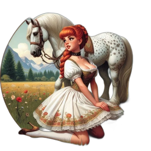 dress, fantasy art, concept art, photorealistic transparent PNG cut-out