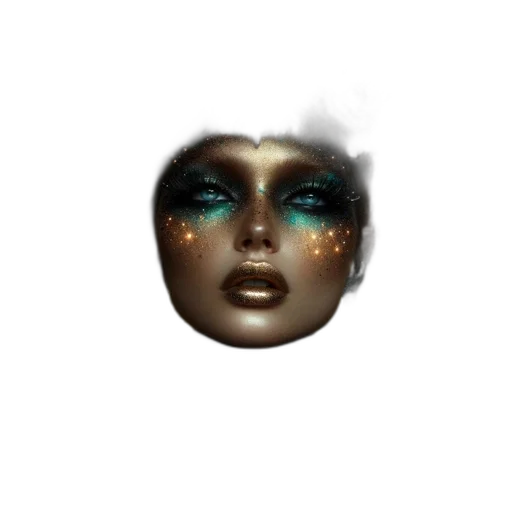 mask, face, jewelry, creature transparent PNG cut-out