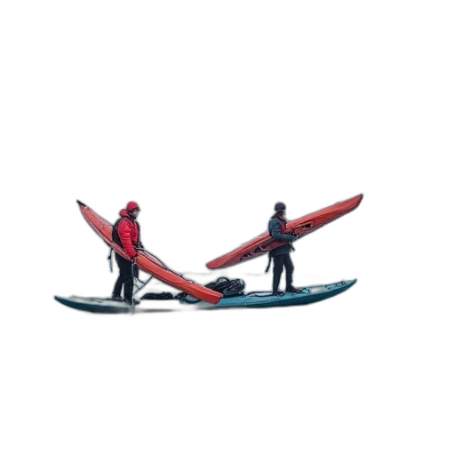 3d render, concept art, two, men transparent PNG cut-out