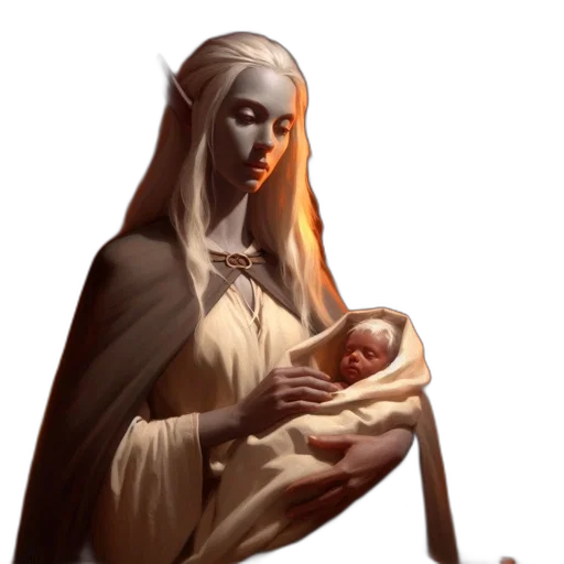 concept art, fantasy art, pixel art, photorealistic transparent PNG cut-out