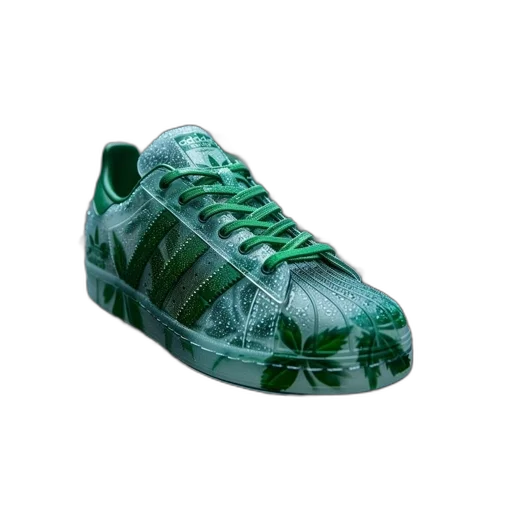 shoes, green, two, transparent transparent PNG cut-out