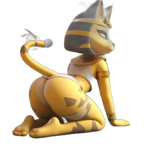 animal, robot, staff, creature transparent PNG cut-out