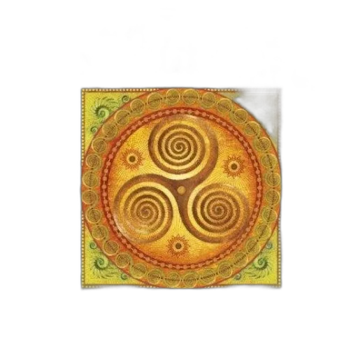 jewelry, golden, celtic, mandalas transparent PNG cut-out