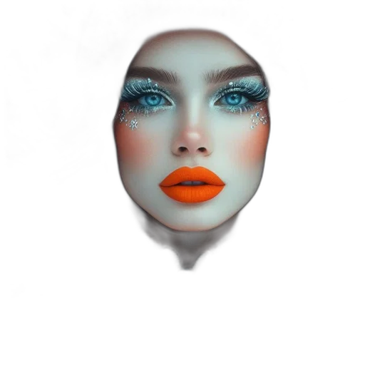 face, mask, jewelry, hat transparent PNG cut-out