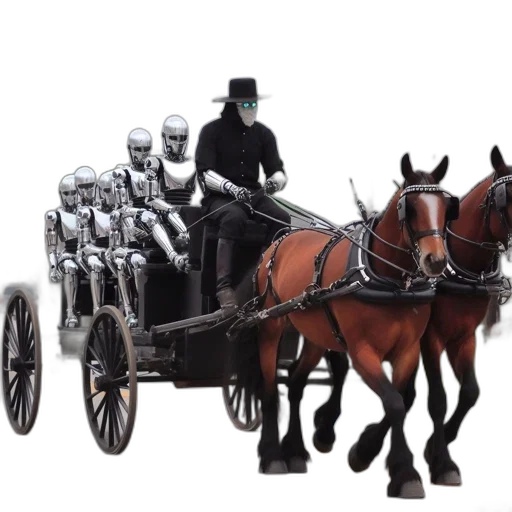 robot, car, concept art, 3d render transparent PNG cut-out