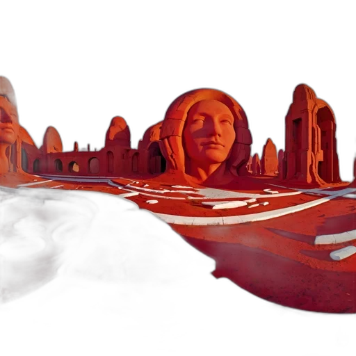 3d render, concept art, photorealistic, fantasy art transparent PNG cut-out