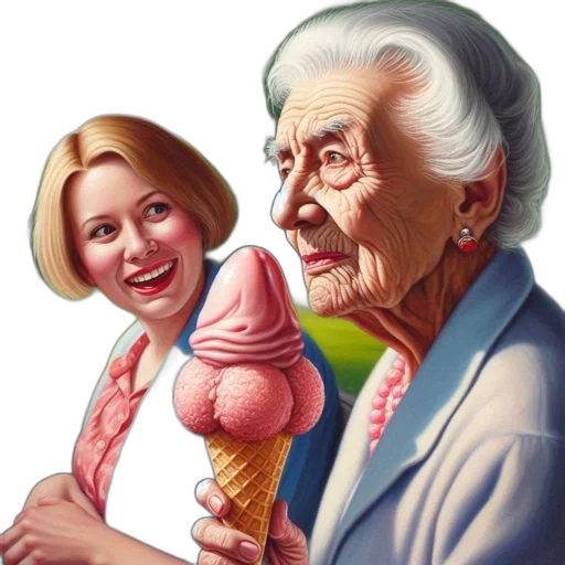 umbrella, staff, food, face transparent PNG cut-out