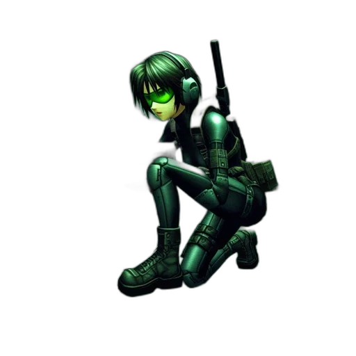 robot, weapon, staff, animal transparent PNG cut-out