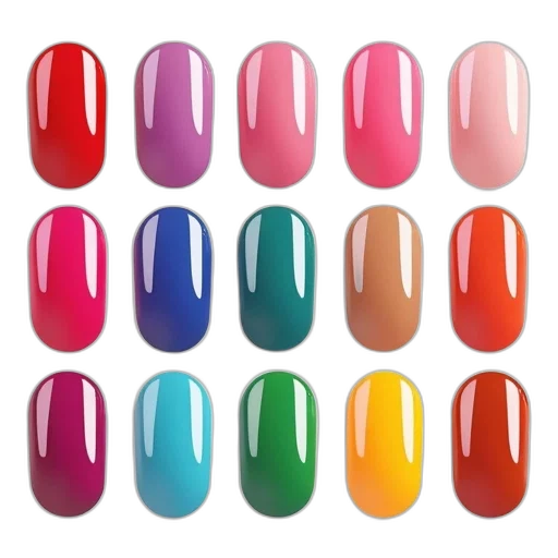 neon, colorful, pastel, collection transparent PNG cut-out