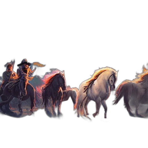 dragon, concept art, fantasy art, watercolor transparent PNG cut-out