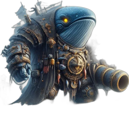 robot, weapon, dragon, staff transparent PNG cut-out