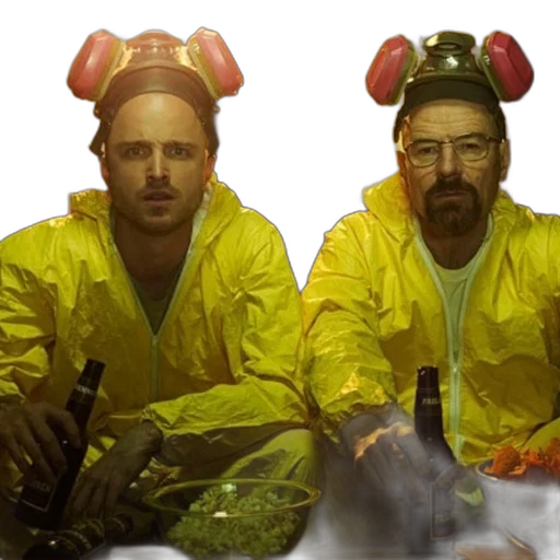 concept art, fire, two, characters transparent PNG cut-out