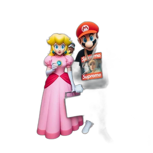 dress, concept art, 3d render, pixel art transparent PNG cut-out