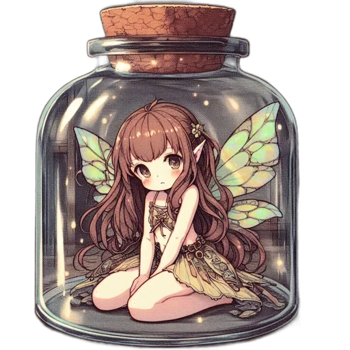 bottle, dress, jewelry, flower transparent PNG cut-out