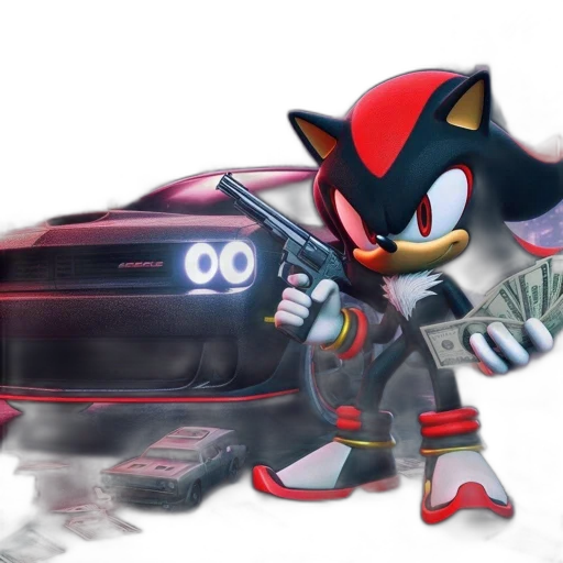 weapon, car, concept art, 3d render transparent PNG cut-out