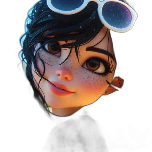 face, mask, staff, robot transparent PNG cut-out