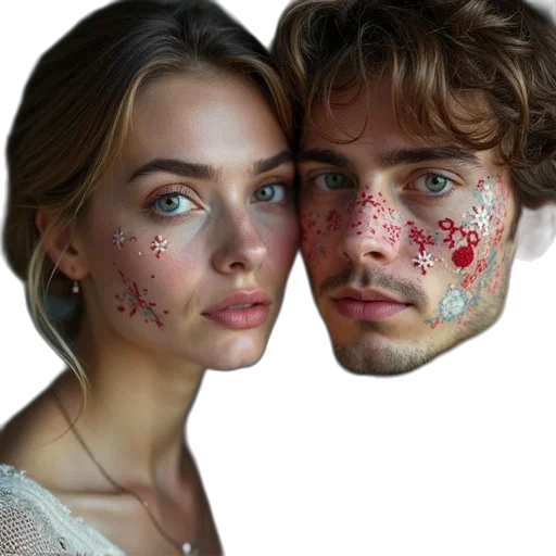 face, mask, jewelry, crown transparent PNG cut-out