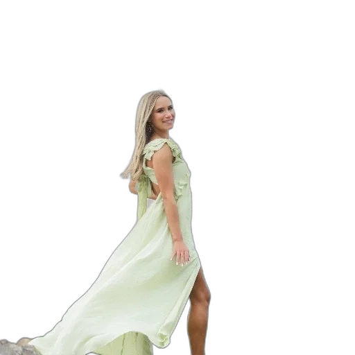 dress, staff, 3d render, photorealistic transparent PNG cut-out