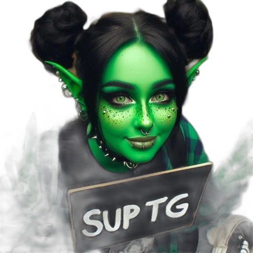 staff, face, mask, creature transparent PNG cut-out