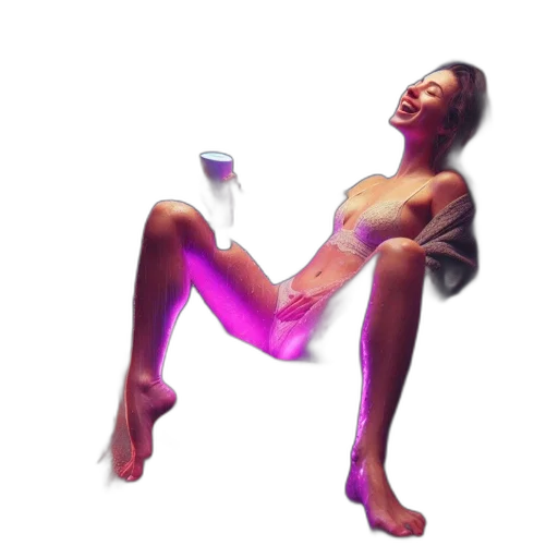 bottle, robot, dress, concept art transparent PNG cut-out