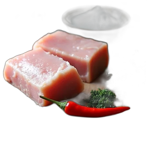 food, animal, face, 3d render transparent PNG cut-out