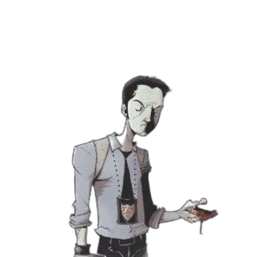 staff, robot, jacket, mask transparent PNG cut-out